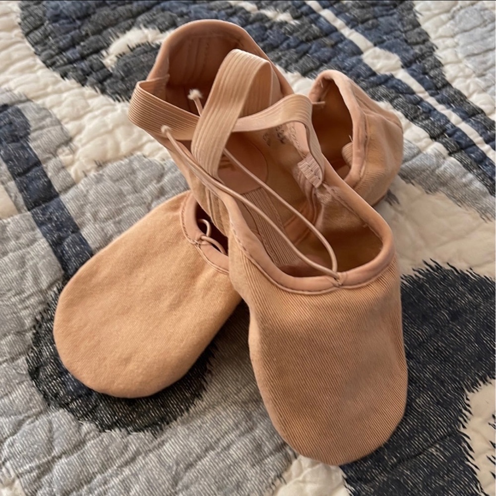 Bloch Zenith Pink Canvas Split Sole Ballet Shoe 5.0B